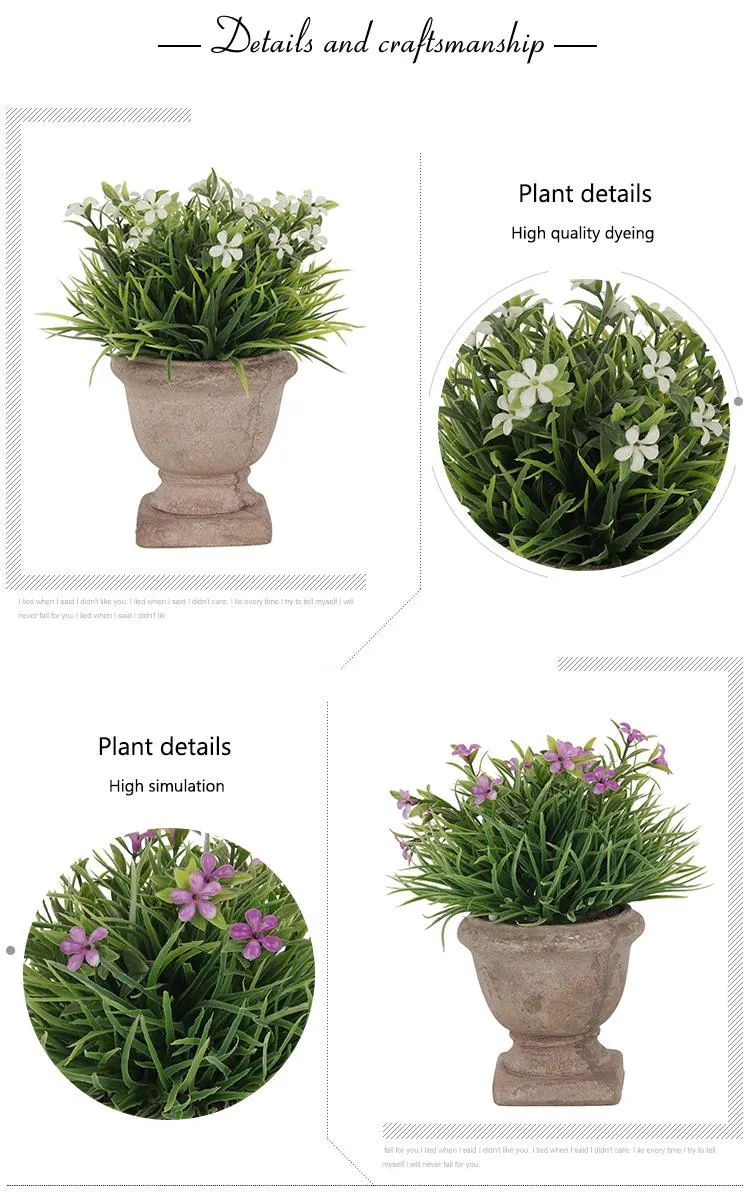 high simulation artificial potted plant artificial bonsai for garden decor 