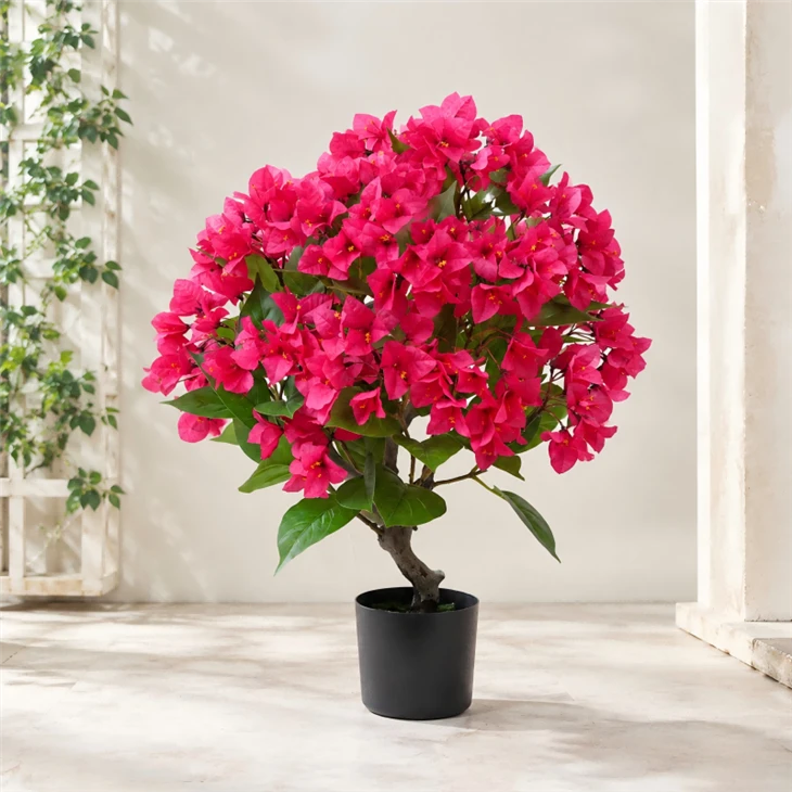 Faux Bougainvillea Tree