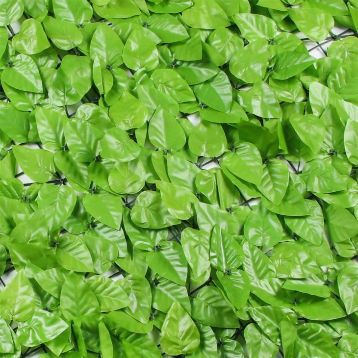 Artificial Grass Fence Panels Leaves Hedge Privacy Fence Plants