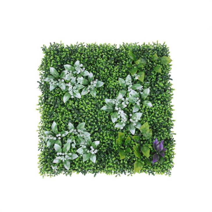 Artificial High Simitation Green Boxwood Panel