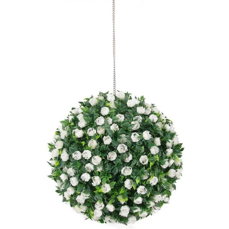Flower Balls For Wedding Garden Decoration Rose Artificial Ball