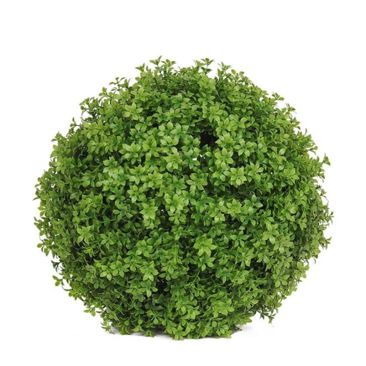 Faux Boxwood Ball