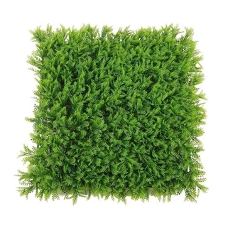 artificial boxwood grass green pane