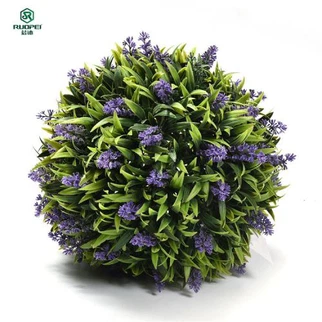 Artificial Boxwood Topiary Grass Ball