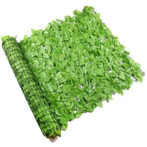 Artificial Leaf Privacy Roll Fence Screen For Wall Covering Decoration