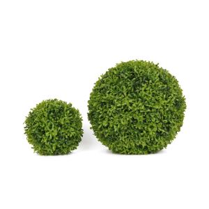 Green Plastic Grass Ball Plant