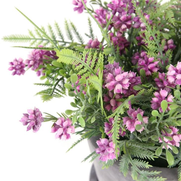 Lavender Plant Small Artificial Outdoor Flower Pots
