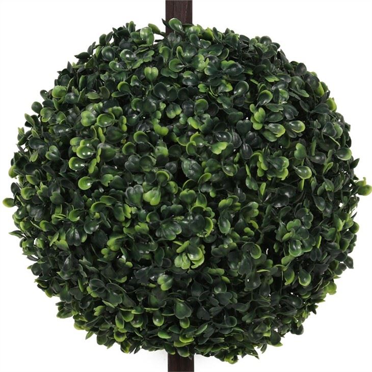 Artificial Double Gray Pot Plants