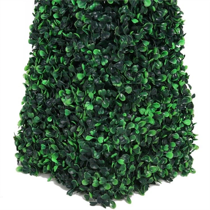 Plastic Boxwood Grass Tower Tree Topiary