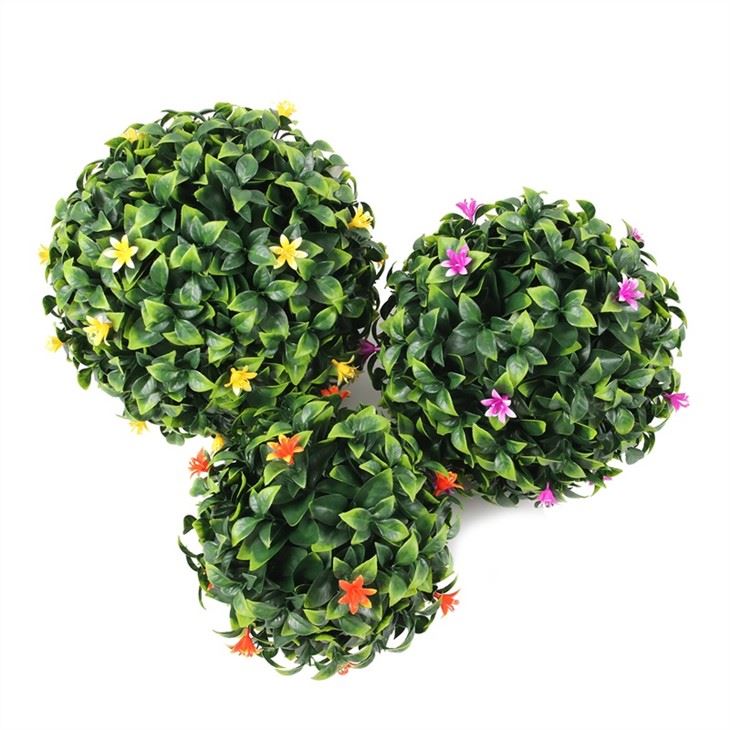 Three Types Of Flower Ball Same Size