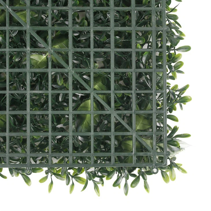 Artificial Boxwood Panel Hedge Mats Plastic